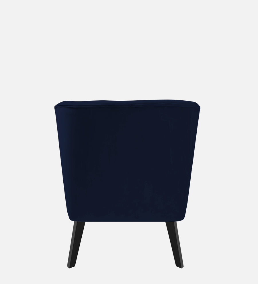 Flora Velvet Rhs Chaise Lounger In Indigo Blue Colour - Febonic Living