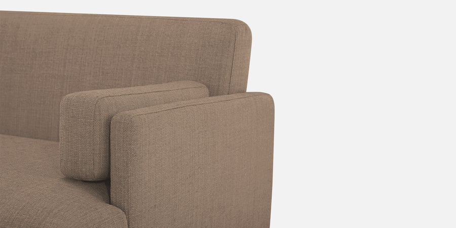 Ricky Fabric 3 Seater Sofa In Cookie Beige Colour - Febonic Living