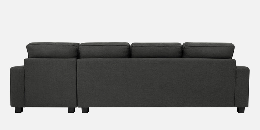 Ladybug Fabric Rhs Sectional Sofa 3 Lounger In Charcoal Grey Colour - Febonic Living