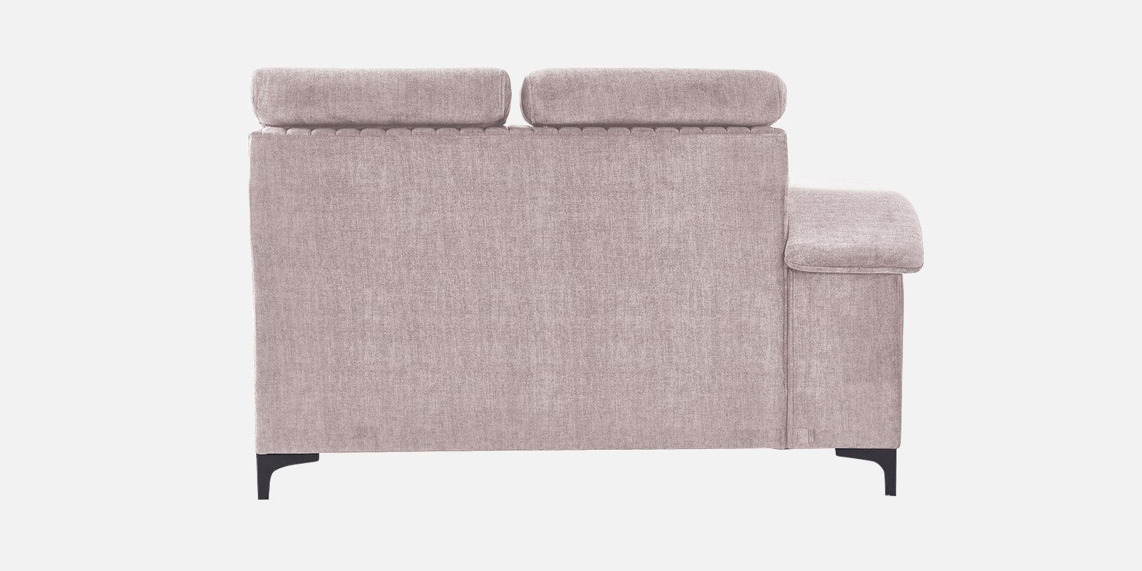 Draco Fabric Corner Sofa in Orchid Beige Colour