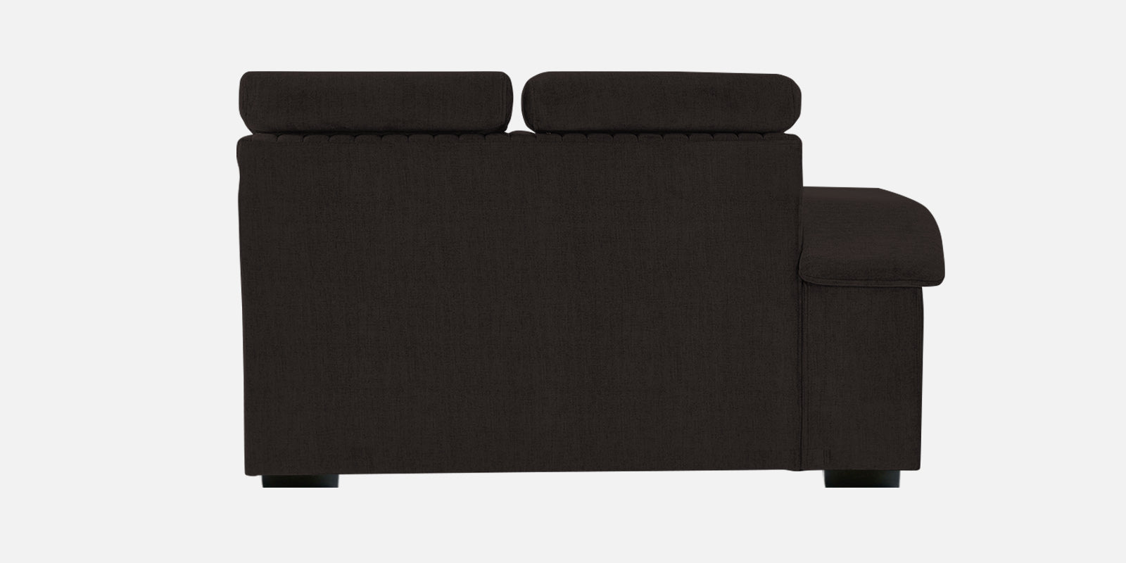 Draco Fabric 6 Seater Corner Sofa In Cara Brown Colour - Febonic Living