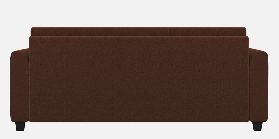 Cosmic Fabric 3 Seater Sofa In Coffee Brown Colour - Febonic Living