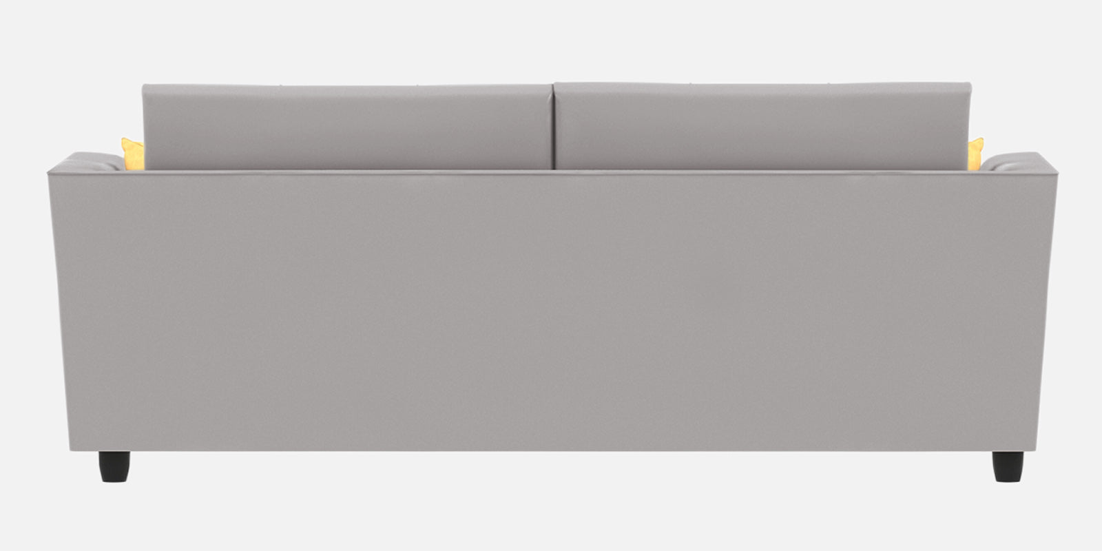 Nestin Velvet 3 Seater Sofa in light grey Colour