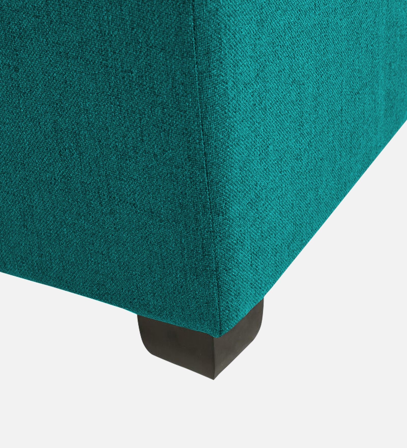 Balkan Fabric Ottoman In Sea Green Colour