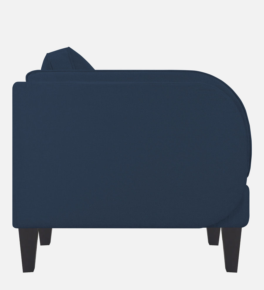 Siddy Fabric 1 Seater Sofa In Denim Blue Colour - Febonic Living