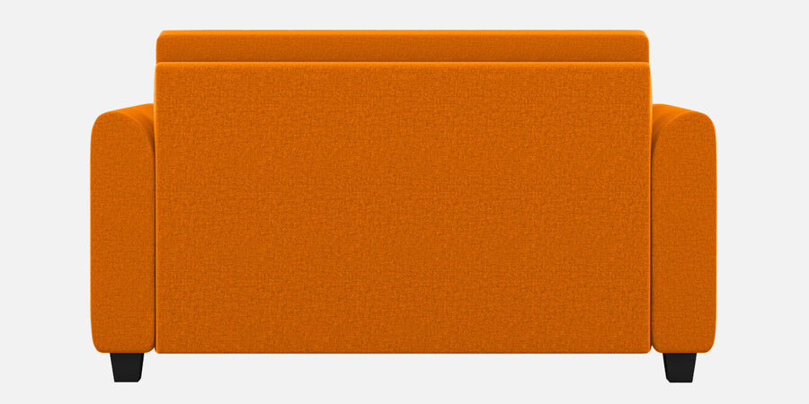 Cosmic Fabric 2 Seater Sofa In Vivid Orange Colour - Febonic Living