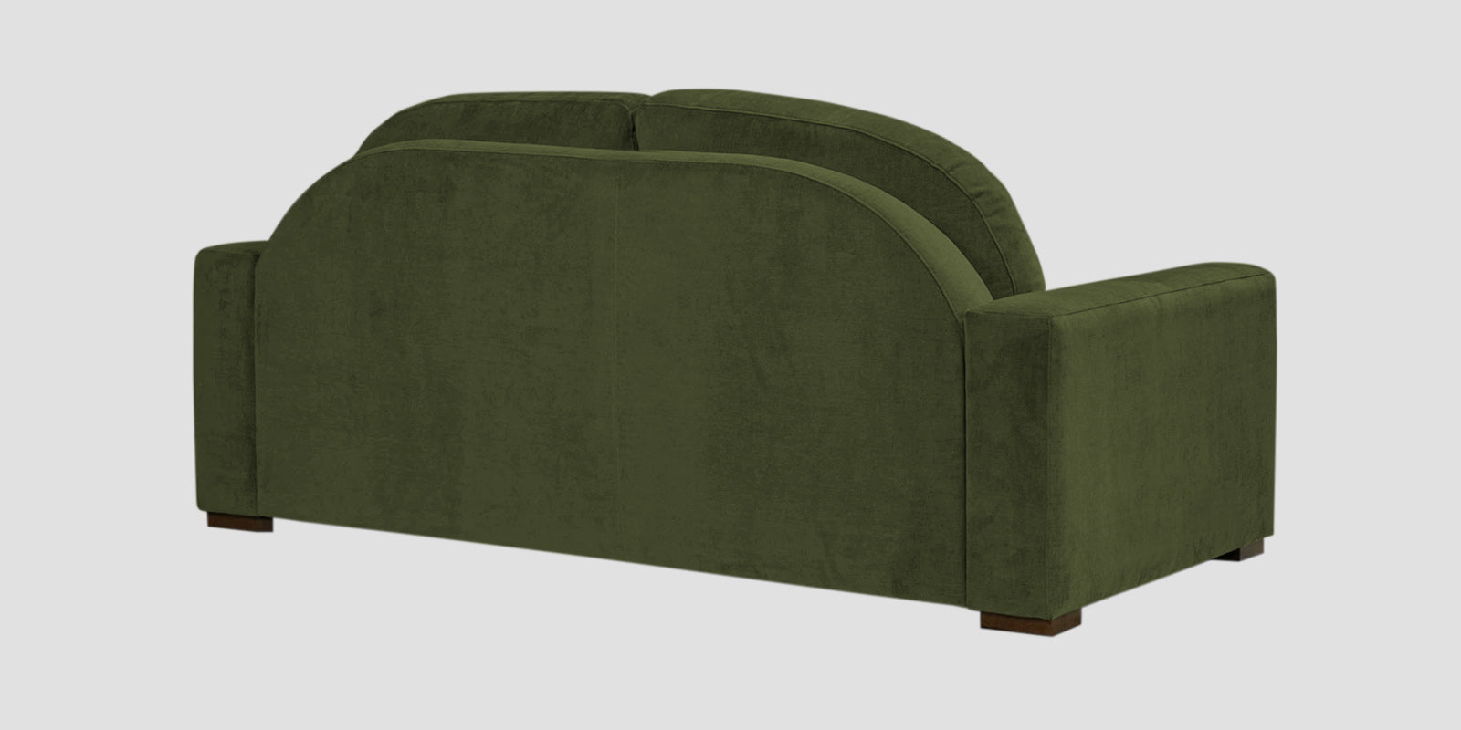 Dara Fabric 2 Seater Sofa In Olive Green Colour