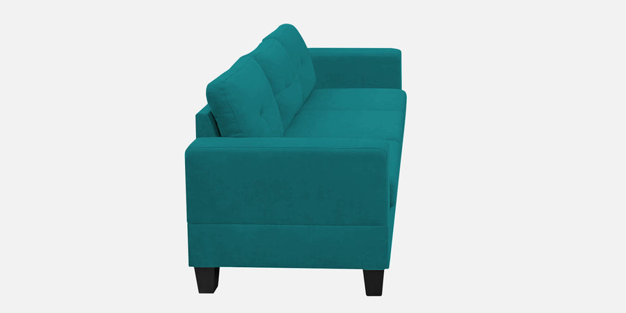 Thomas Fabric 3 Seater Sofa In Sea Green Colour - Febonic Living