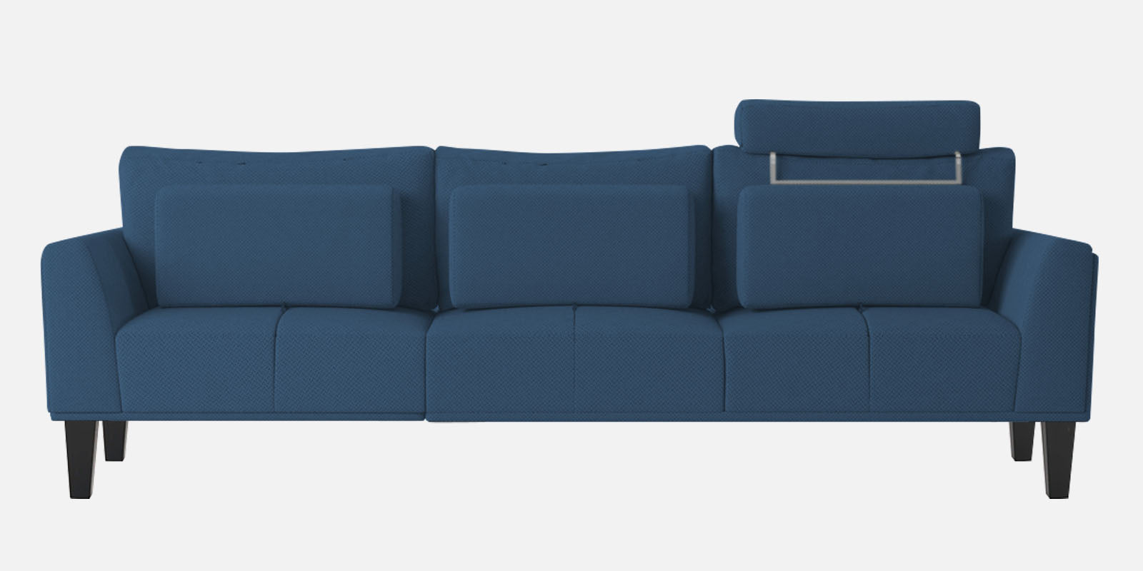 Como Fabric 3 Seater Sofa in Light Blue Colour