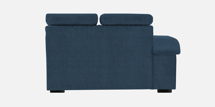 Draco Fabric 6 Seater Corner Sofa In Light Blue Colour - Febonic Living