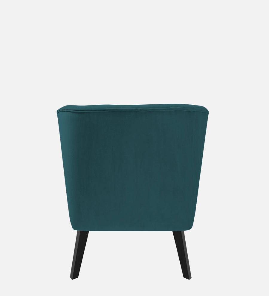 Flora Velvet Rhs Chaise Lounger In Arabian Green Colour - Febonic Living