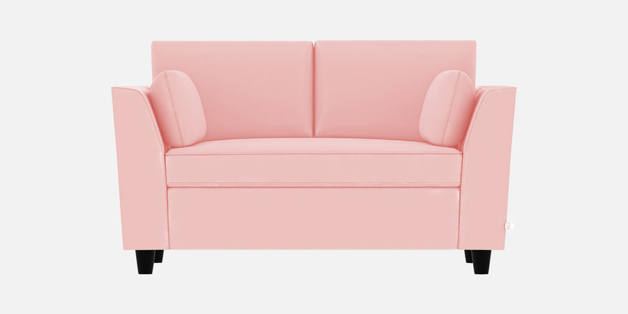 Bristo Velvet 2 Seater Sofa In Millennial Pink Colour With Storage - Febonic Living