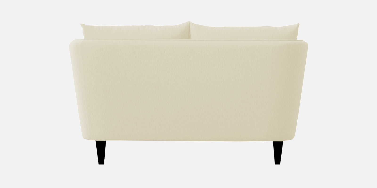 Norway Velvet 2 Seater Sofa In Warm White Colour