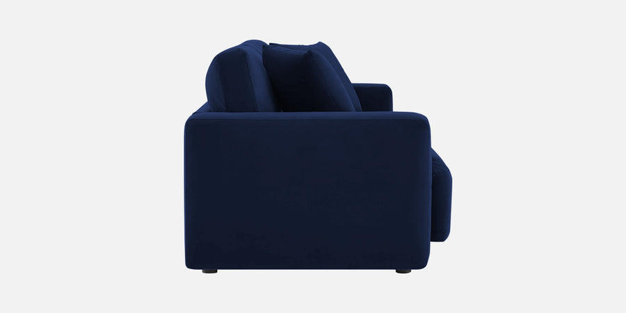 Kosta Velvet 3 Seater Sofa In Indigo Blue Colour - Febonic Living