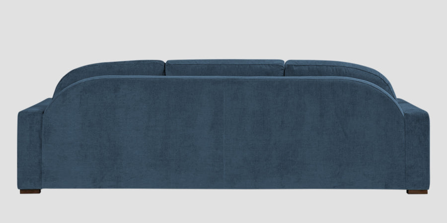 Dara Fabric 3 Seater Sofa In Light Blue Colour - Febonic Living