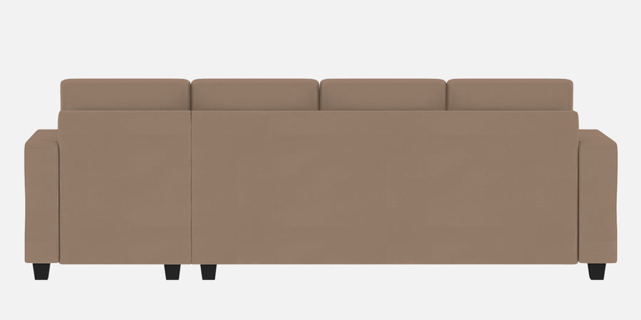 Nabi Fabric Lhs Sectional Sofa 3 Lounger In Cookie Beige Colour - Febonic Living