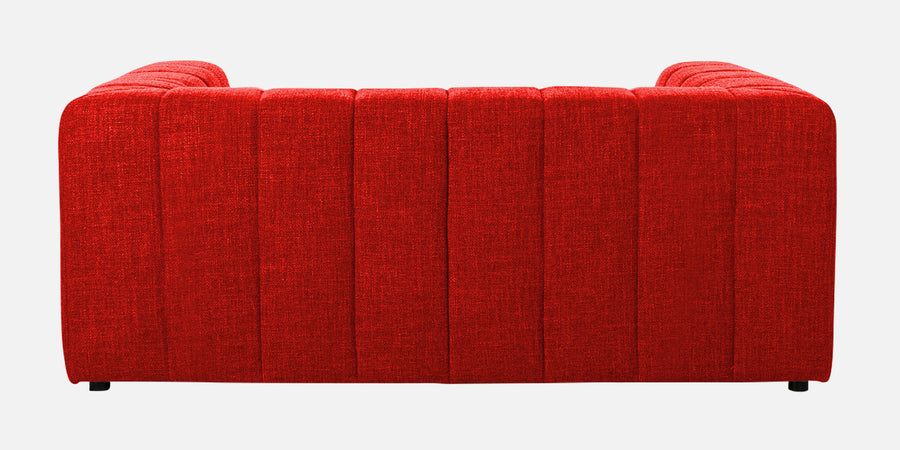 Lara Fabric 2 Seater Sofa In Ruby Red Colour - Febonic Living