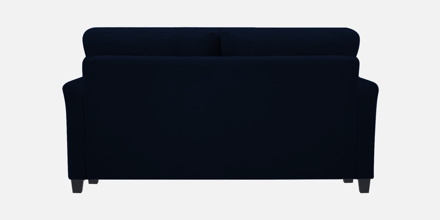 Daroo Velvet 2 Seater Sofa In Dark Blue Colour - Febonic Living