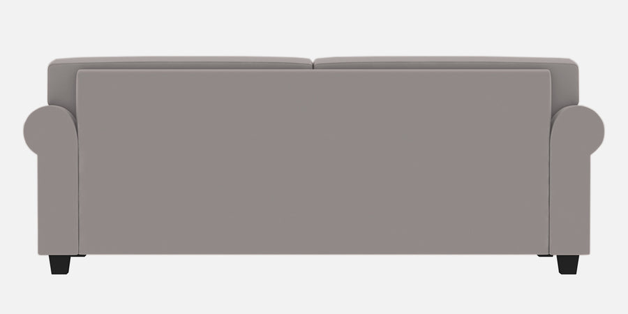 Numonk Velvet 3 Seater Sofa In Pearl Grey Colour - Febonic Living