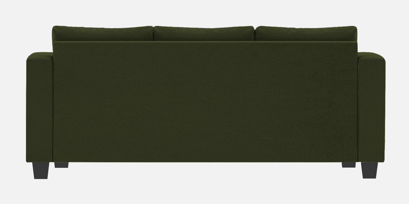 Nabi Fabric 3 Seater Sofa In Olive Green Colour