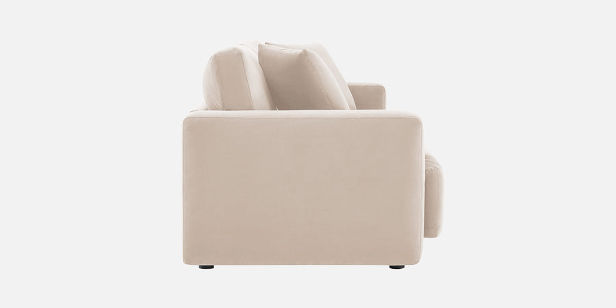 Kosta Velvet 2 Seater Sofa In Camel Beige Colour - Febonic Living