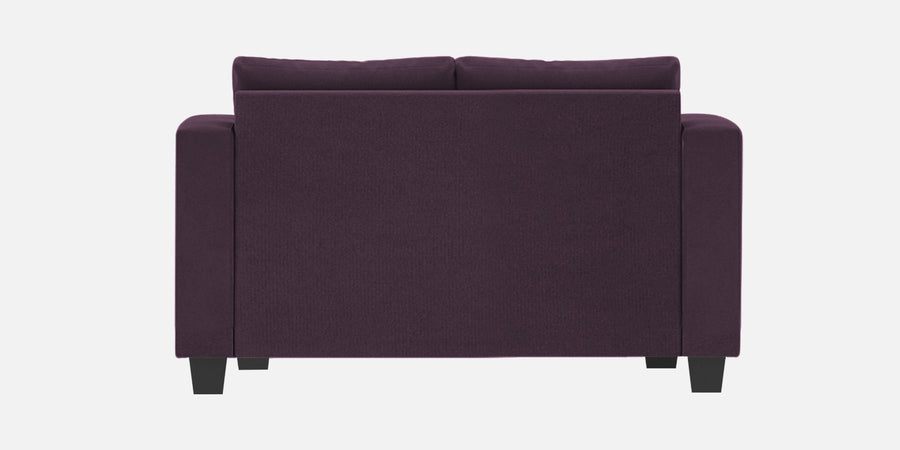 Nabi Fabric 2 Seater Sofa In Greek Purple Colour - Febonic Living