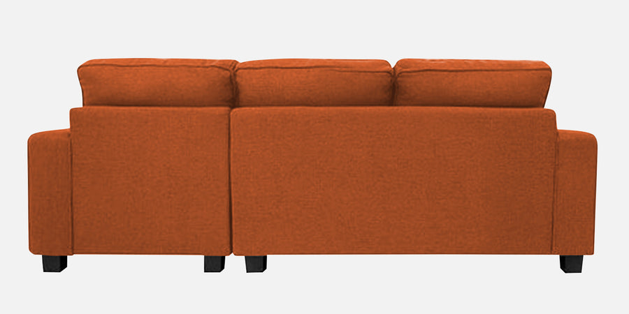 Ladybug Fabric Rhs Sectional Sofa 2 Lounger In Vivid Orange Colour - Febonic Living