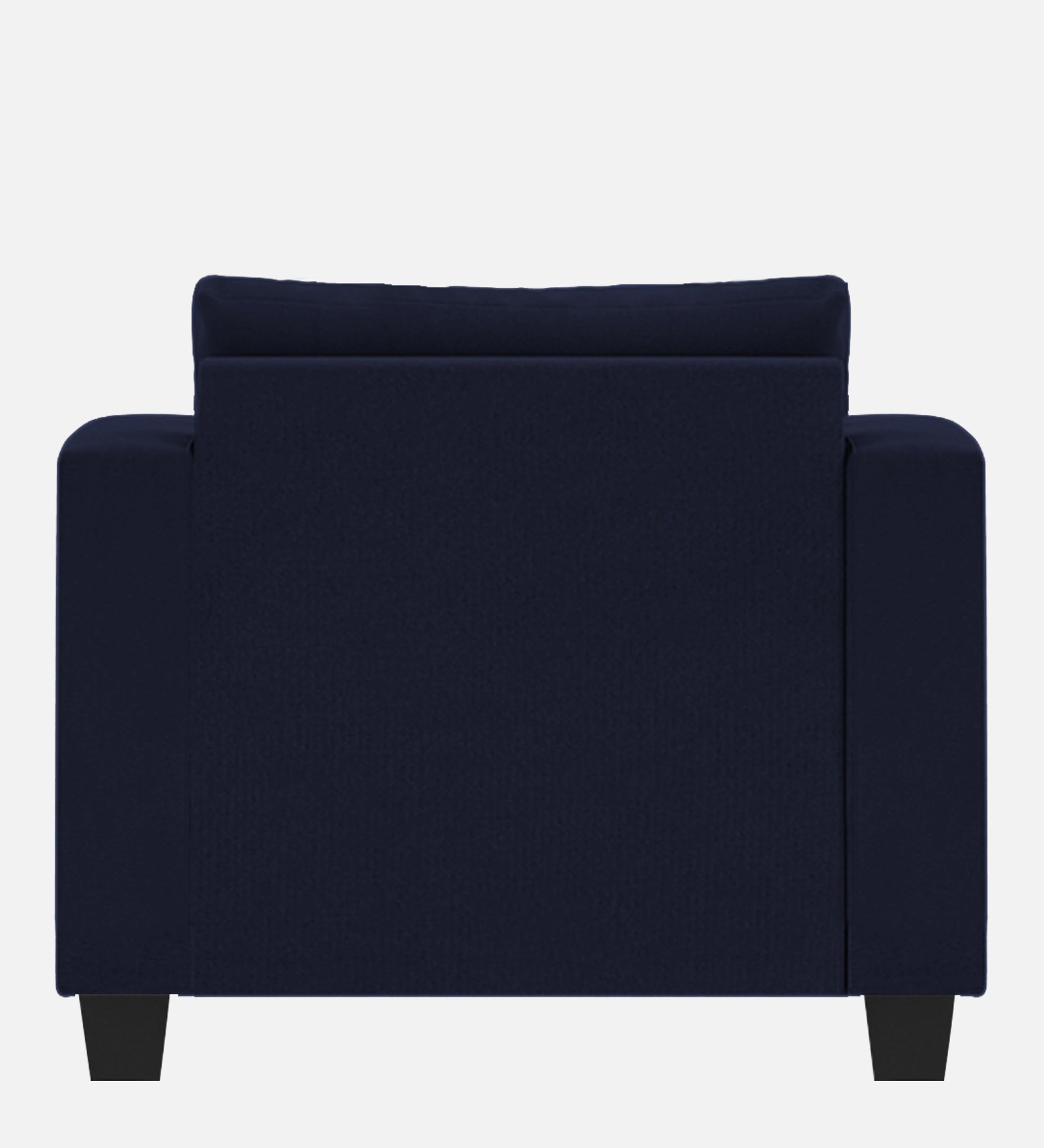 Nabi Fabric 1 Seater Sofa In Royal Blue Colour