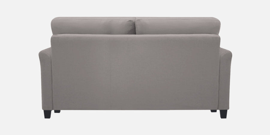 Daroo Velvet 2 Seater Sofa In Pearl Grey Colour - Febonic Living