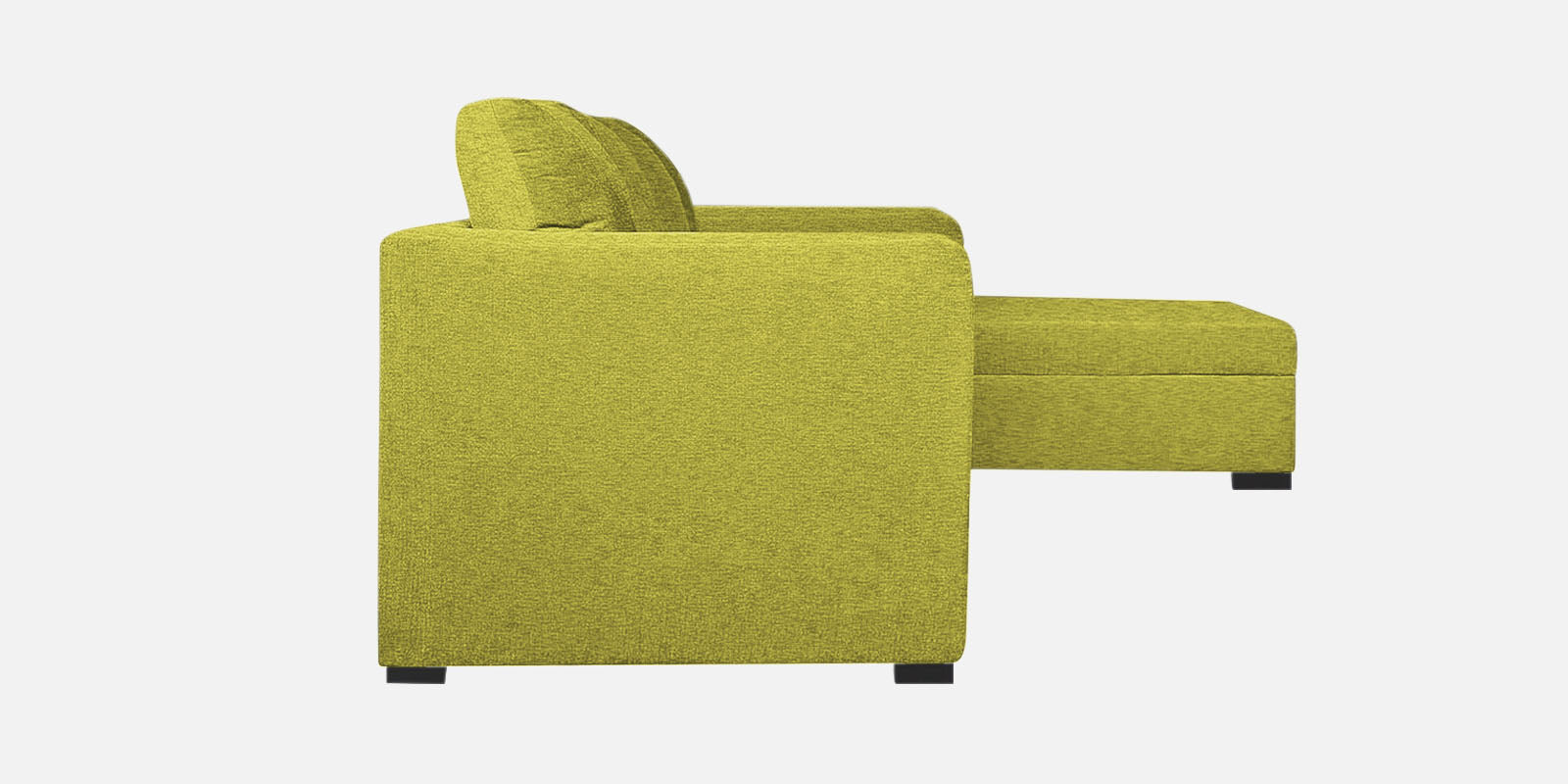 Jody Fabric 3 Seater Pull Out Sofa Cum Bed In Parrot Green Colour