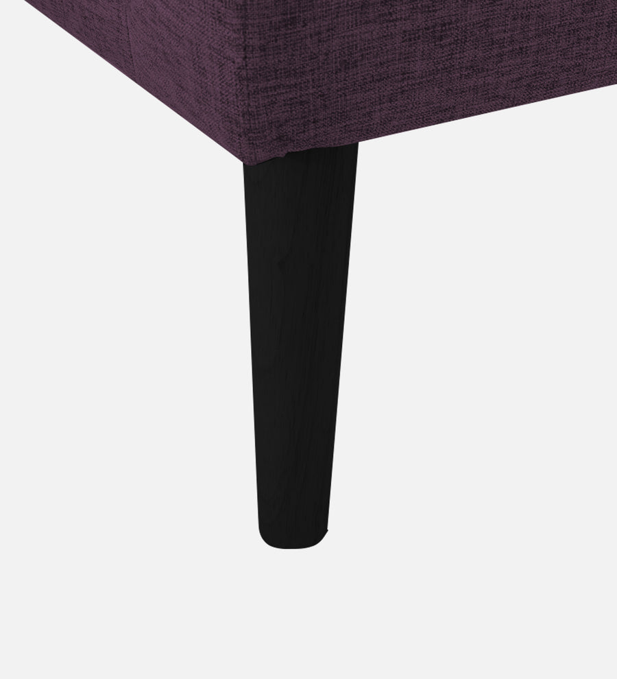 Casper Fabric 1 Seater Sofa In Greek Purple Colour - Febonic Living