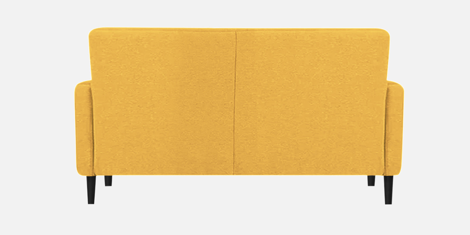 Marq Fabric 2 Seater Sofa In Bold Yellow Colour