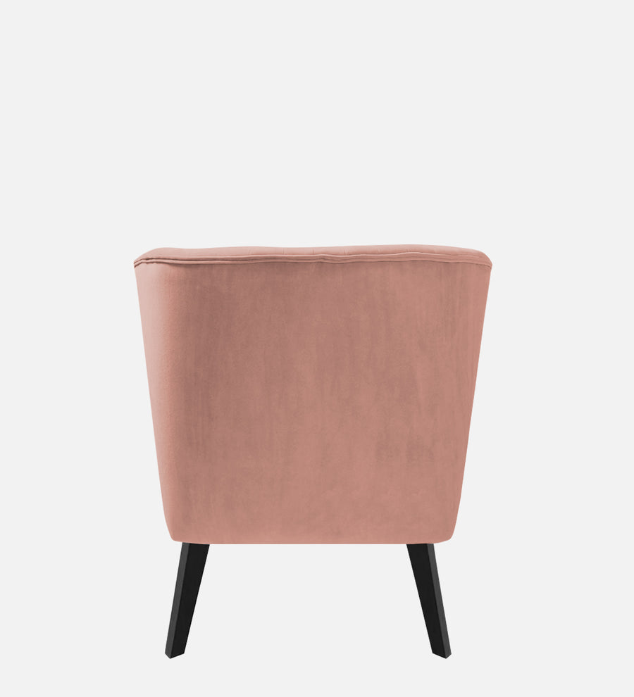 Flora Velvet Rhs Chaise Lounger In Blush Pink Colour - Febonic Living
