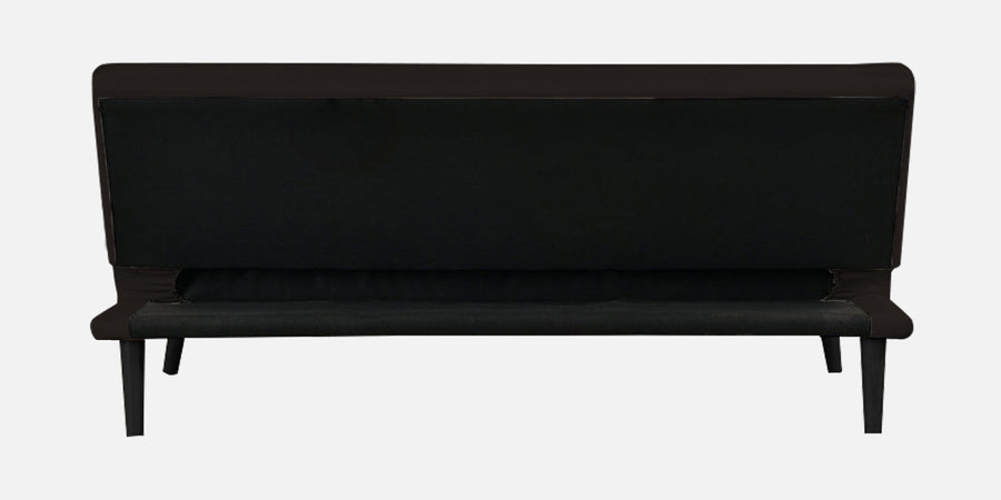 Toner Fabric 3 Seater Convertible Sofa Cum Bed In Cara Brown Colour - Febonic Living