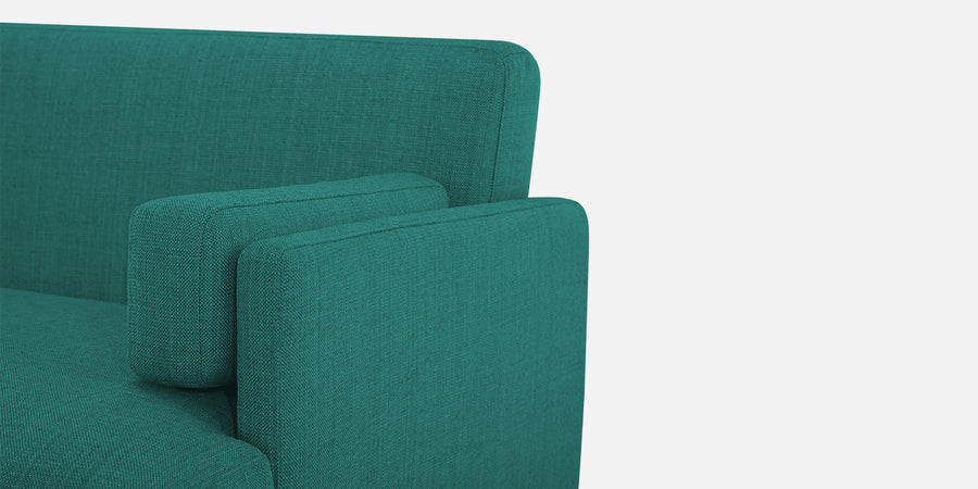 Ricky Fabric 3 Seater Sofa In Sea Green Colour - Febonic Living