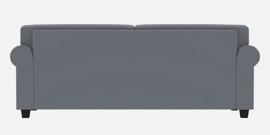 Numonk Velvet 3 Seater Sofa In Pubble Grey Colour - Febonic Living