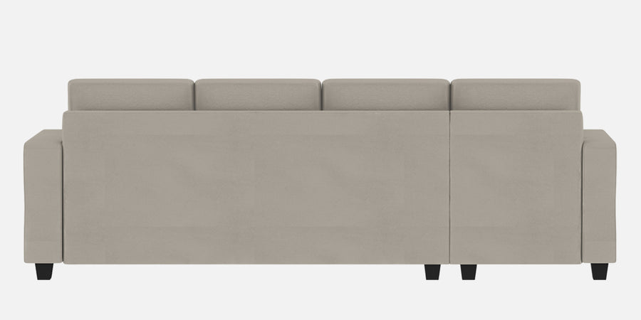 Nabi Fabric Rhs Sectional Sofa 3 Lounger In Ash Grey Colour - Febonic Living