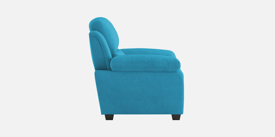 Cantaberry Velvet 2 Seater Sofa In Aqua Blue Colour - Febonic Living