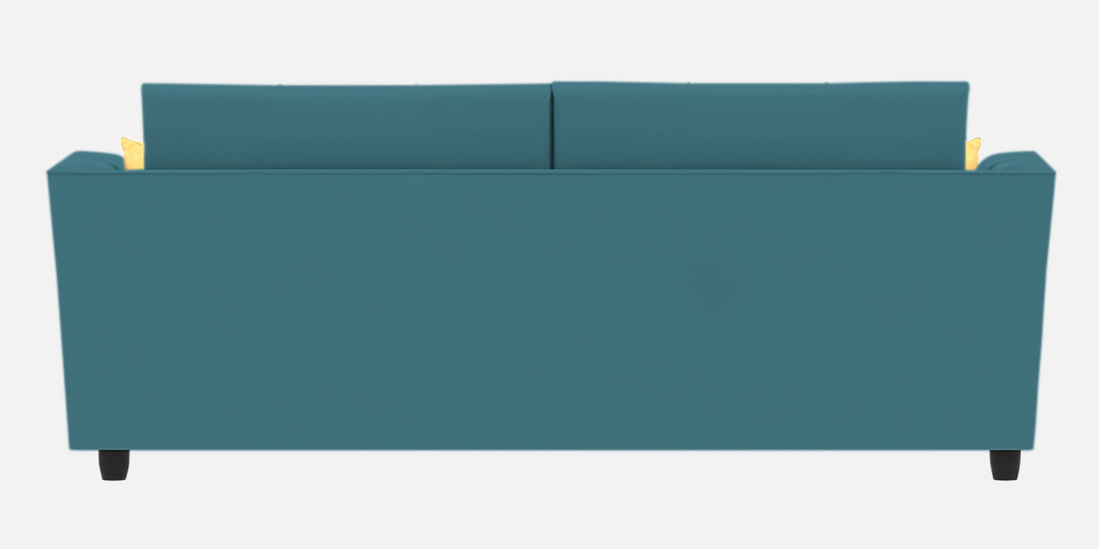 Nestin Velvet 3 Seater Sofa in Aqua Blue Colour