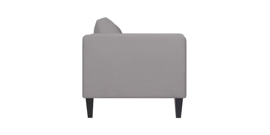 Jasper Velvet 2 Seater Sofa In Concrete Grey Colour - Febonic Living