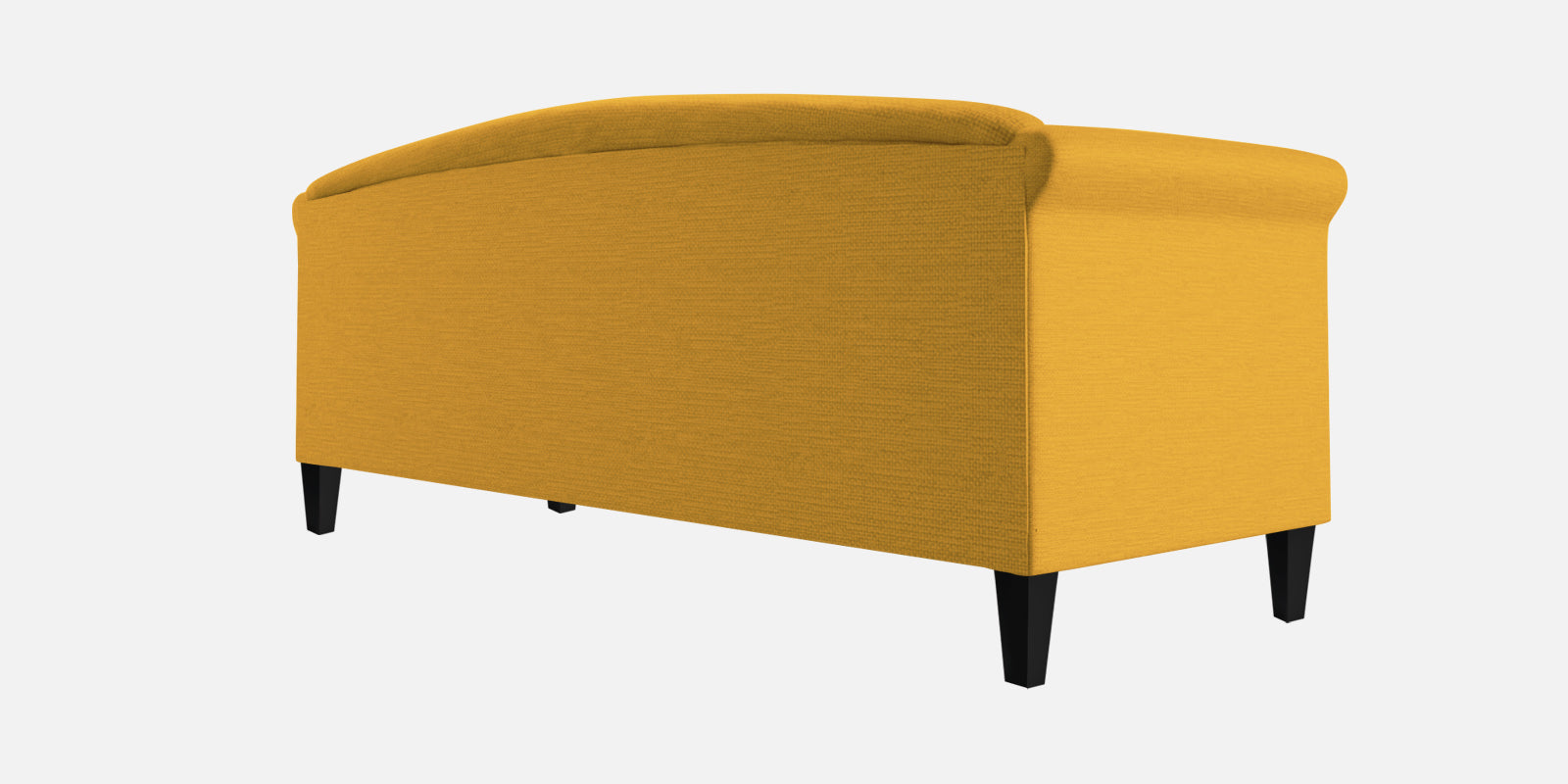 Kimber Fabric 3 Seater Sofa in Bold Yellow Colour