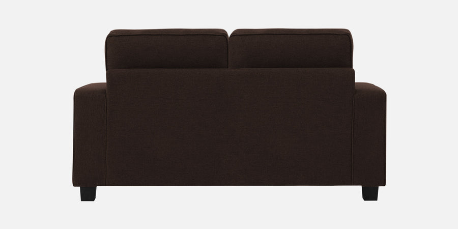 Ladybug Fabric 2 Seater Sofa In Coffee Brown Colour - Febonic Living