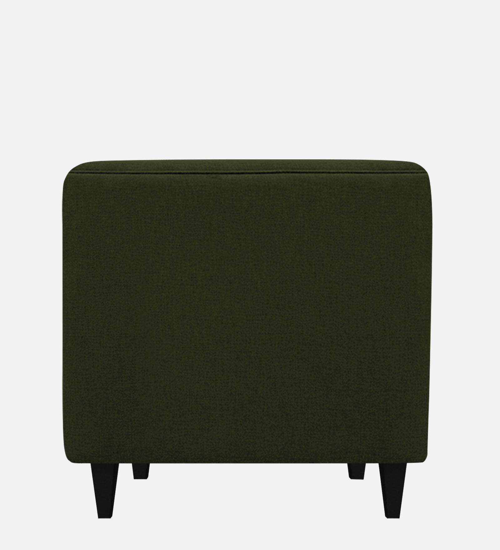 Niki Fabric 1 Seater Sofa in Olive Green Colour