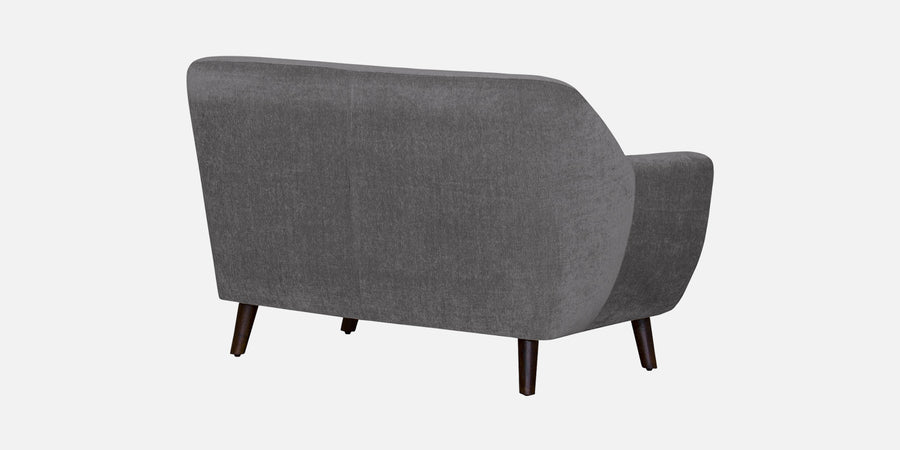 German Fabric 2 Seater Sofa In Sudo Grey Colour - Febonic Living