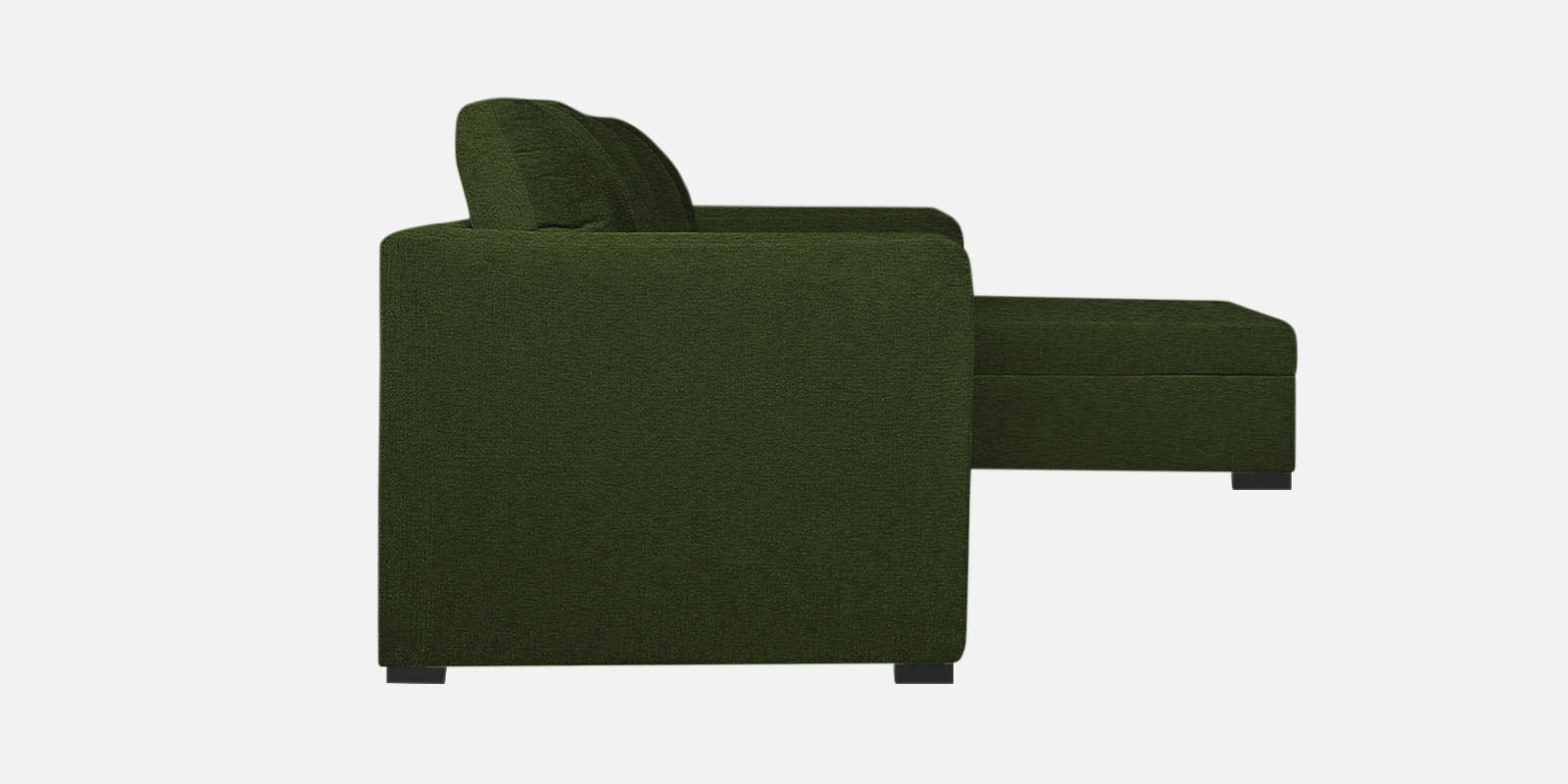 Jody Fabric 3 Seater Pull Out Sofa Cum Bed In Light Green Colour