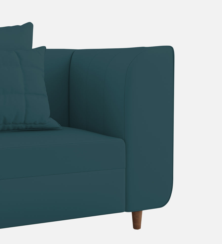 Sumo Velvet 1 Seater Sofa In Arabian Green Colour - Febonic Living