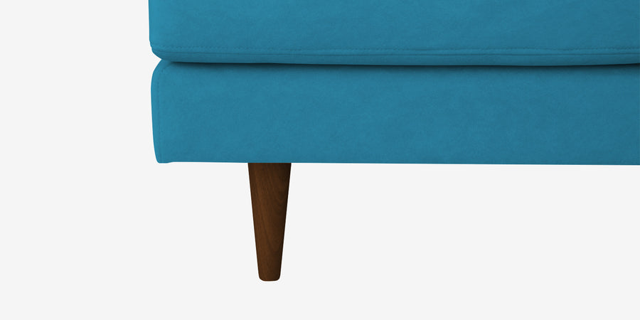 Motra Velvet 3 Seater Sofa In Aqua Blue Colour - Febonic Living