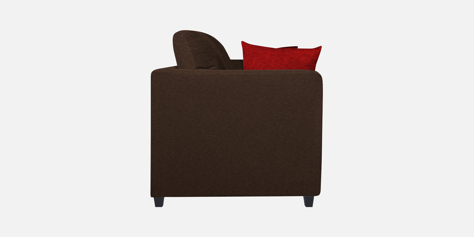 Nuska Fabric 2 Seater Sofa In Cidar Brown Colour - Febonic Living