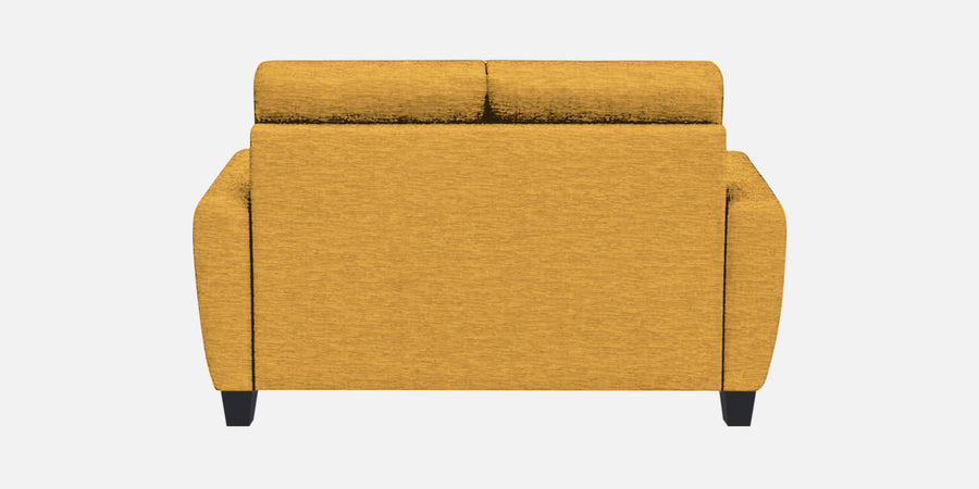 Bakadi Fabric 2 Seater Sofa In Bold Yellow Colour - Febonic Living