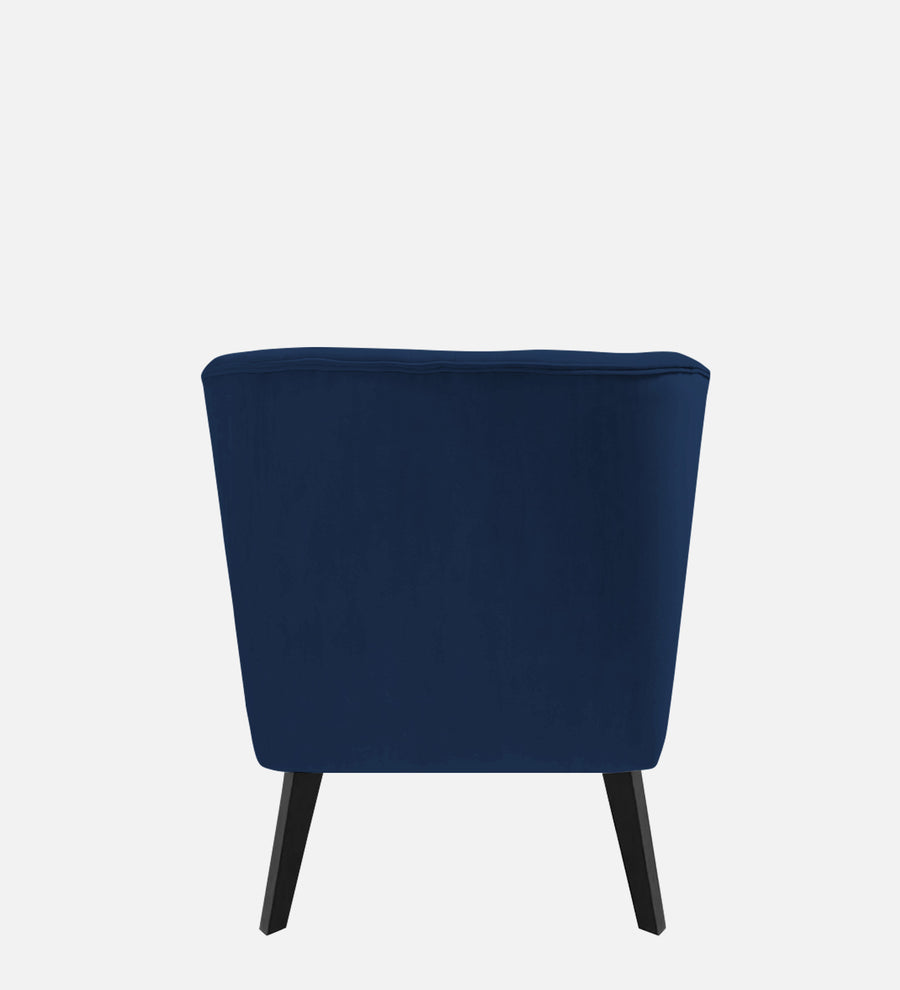 Flora Velvet Lhs Chaise Lounger In Imperial Blue Colour - Febonic Living